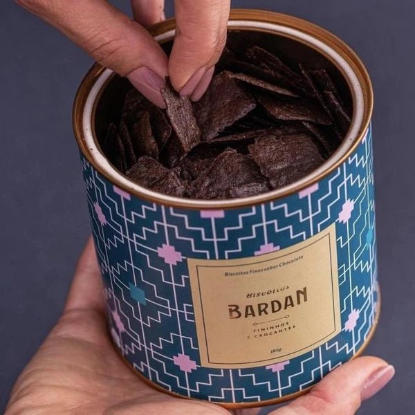 00021.jpg Biscoito Bardan Chocolate – 180g - Imagem 1