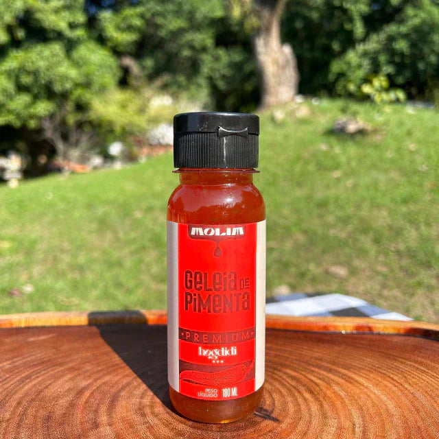 00142.jpg Geleia de Pimenta Molim – 180ml - Imagem 1