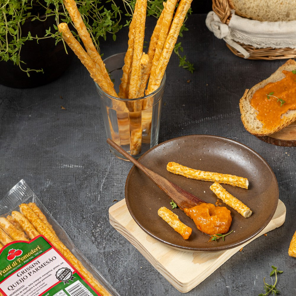 00211.jpg Grissini Queijo Parmesão 100G - Imagem 1