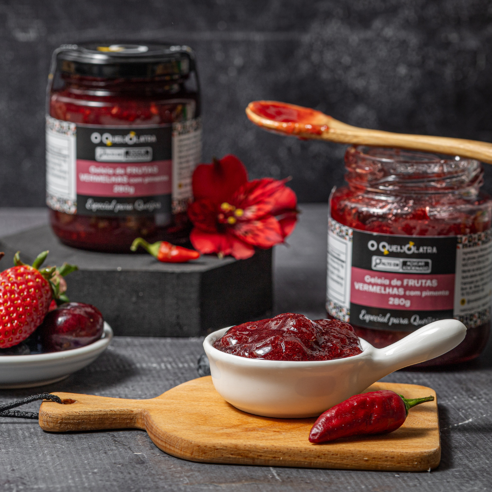 00213.png Geleia Artesanal De Pimenta Com Frutas Vermelhas 280G - Imagem 1